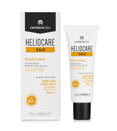Heliocare 360 Fluid Cream Spf 50+ Sunblock | Sunscreen 